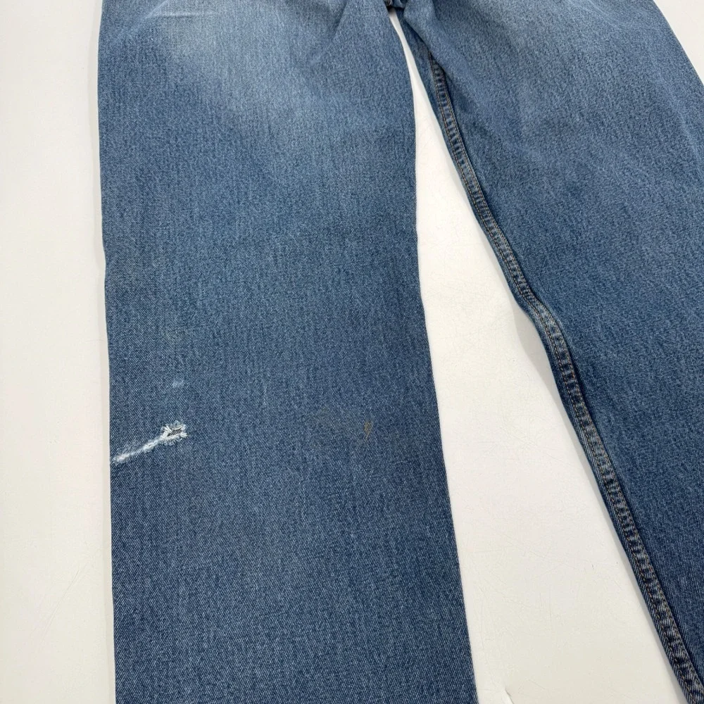 Levi's 550 Mens Jeans Medium Wash Button Fly‎ Straight Leg 33x34